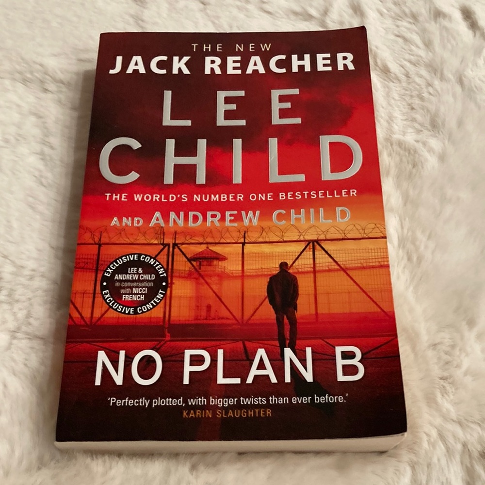 📚 LEE CHILD and ANDREW CHILD bestseller “No Plan B”